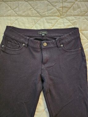 Labijou Black Skinny Mid-rise Jeggings